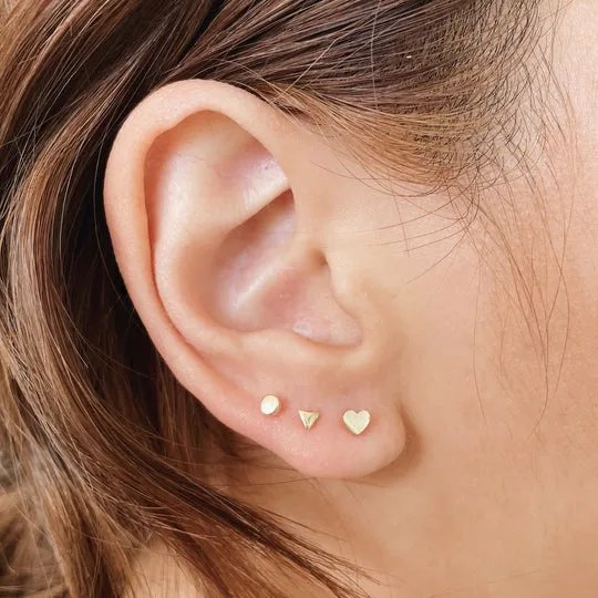 AIMEE STUD  14K GOLD