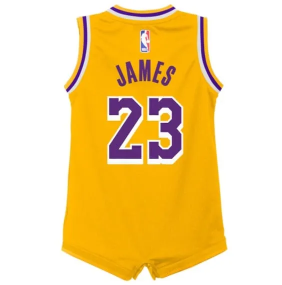 Baby LeBron James Los Angeles Lakers Replica Onesie