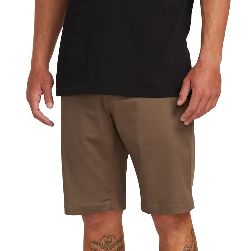 Bermuda Volcom: Frckn Mdn Strch Sht 21 (Mushroom)
