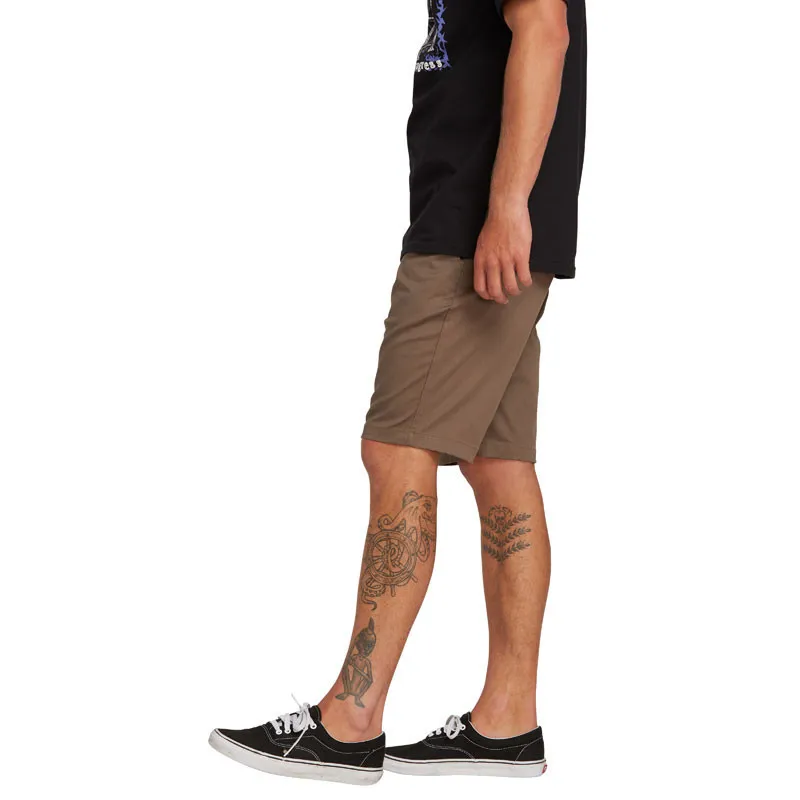 Bermuda Volcom: Frckn Mdn Strch Sht 21 (Mushroom)