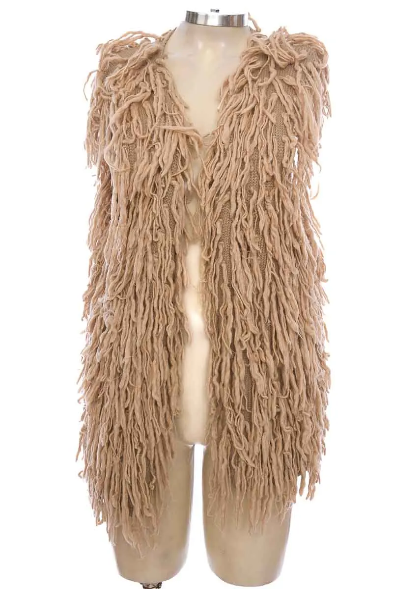 CHAQUETA / ABRIGO COLOR BEIGE  BASEMENT
