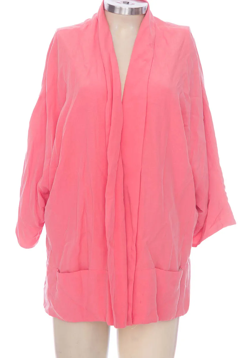 CHAQUETA / ABRIGO COLOR ROSADO  ZARA