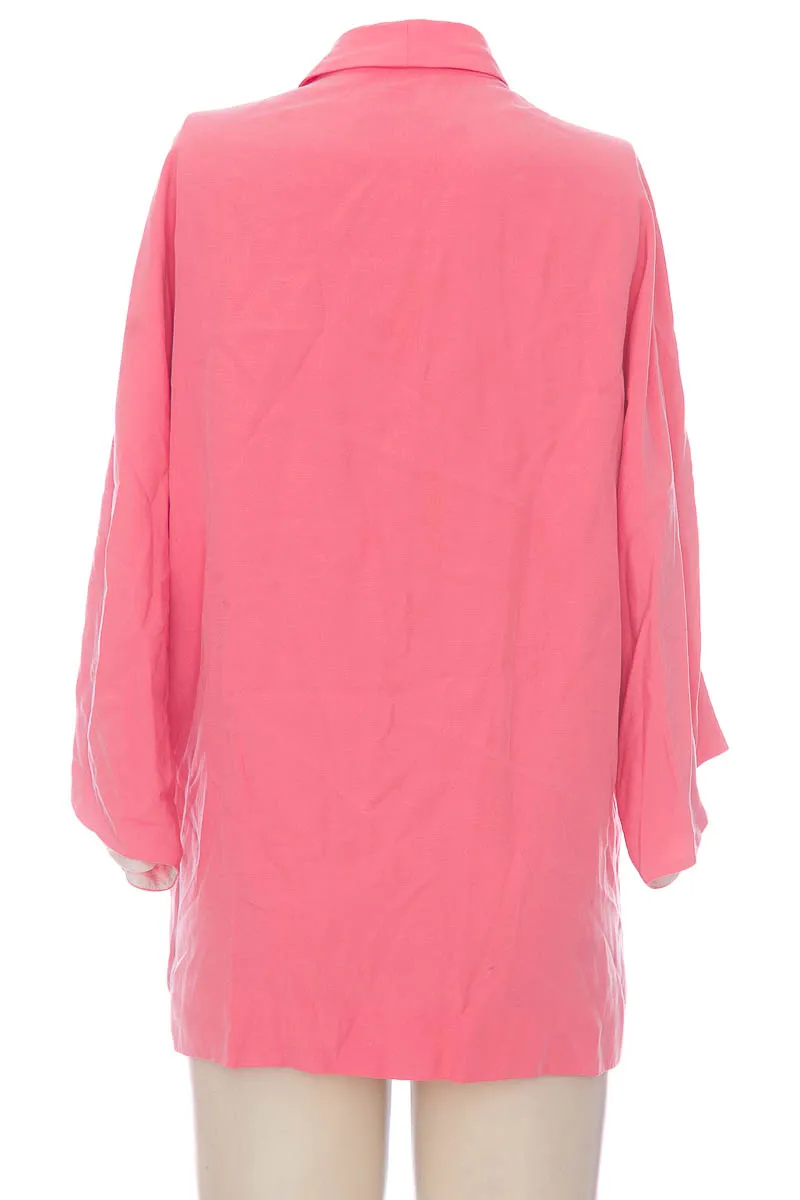 CHAQUETA / ABRIGO COLOR ROSADO  ZARA