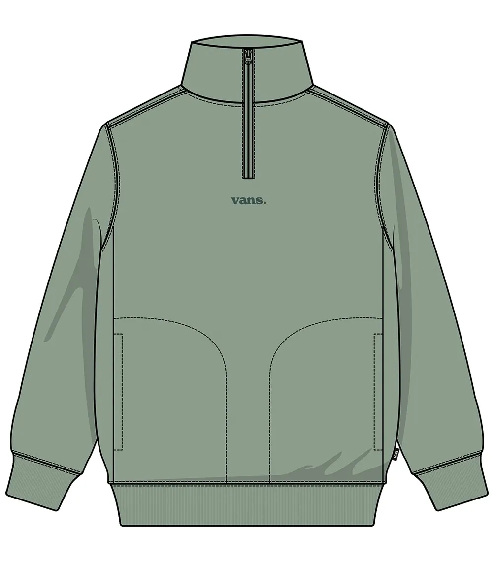 CHAQUETA VANS LOWERED QZIPICEBERG GREEN