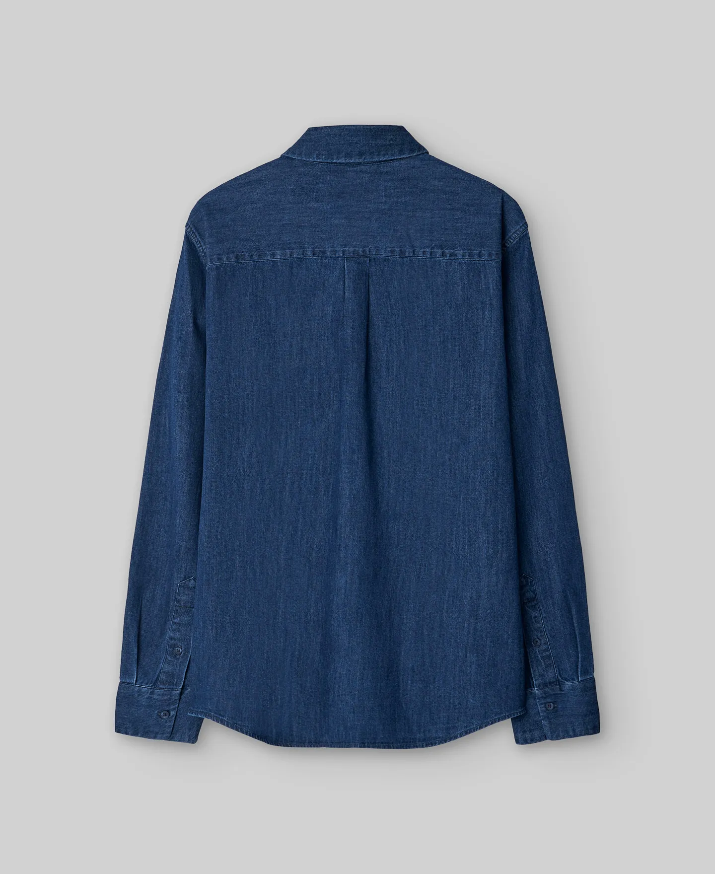 Cotton denim shirt man