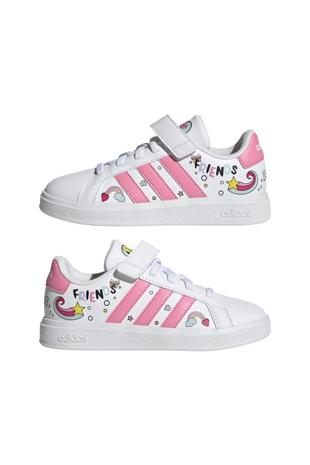 Deportivo niños adidas grand court minnie blanco gy6629