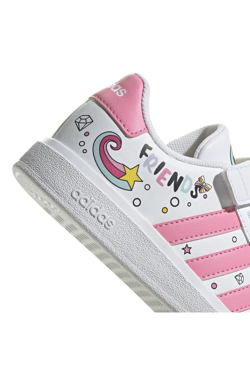 Deportivo niños adidas grand court minnie blanco gy6629