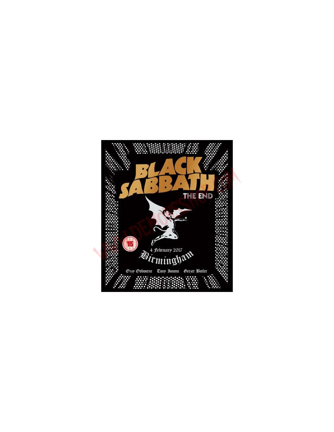 DVD BLACK SABBATH ‎ THE END