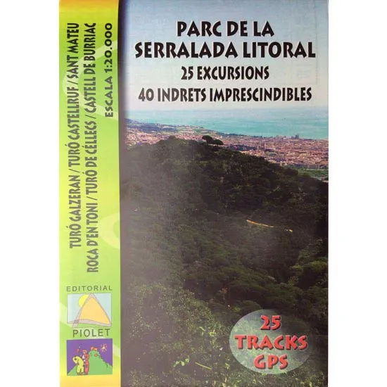 ed. piolet Mapa Parc Serralada Litoral 1:20000