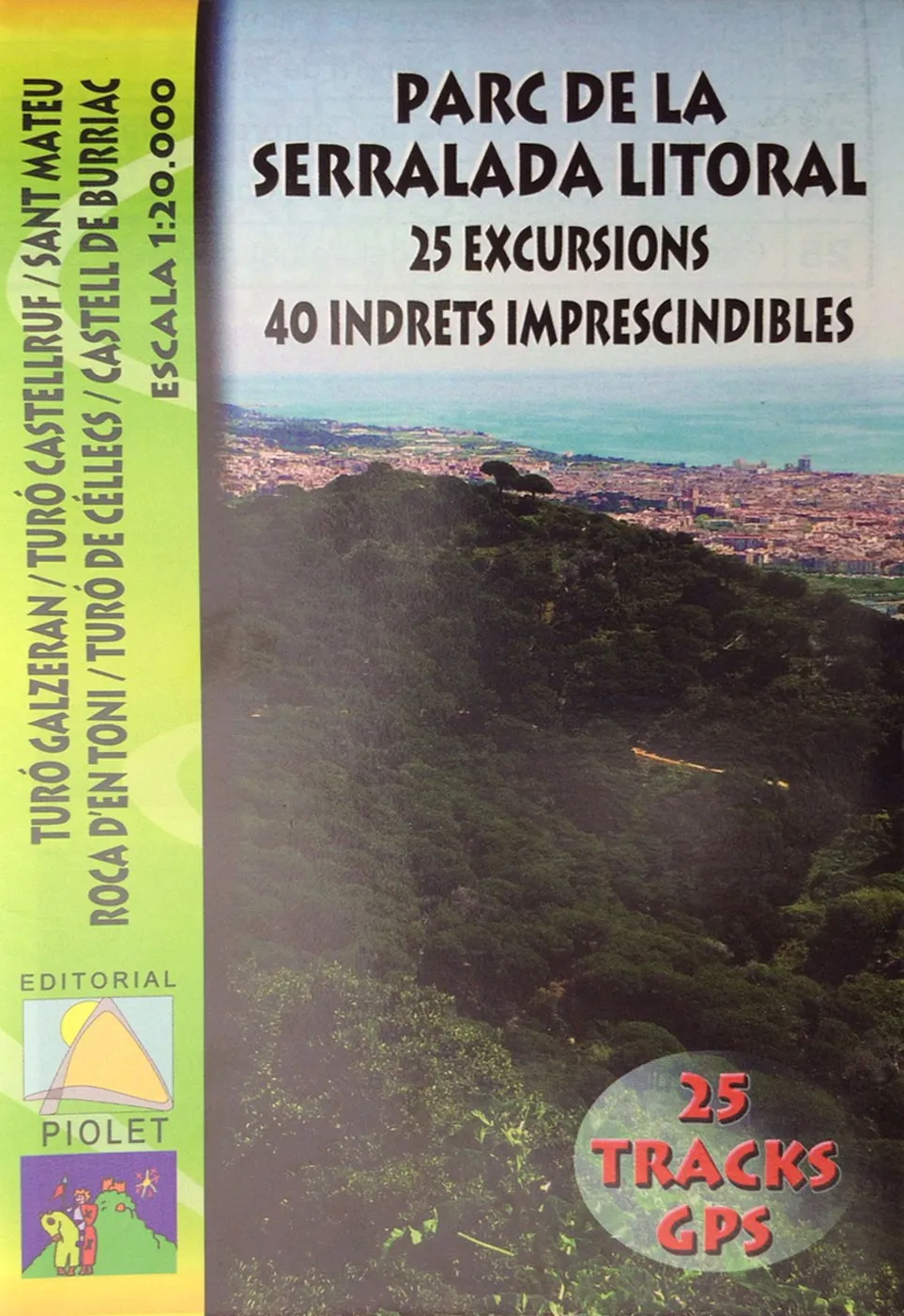 ed. piolet Mapa Parc Serralada Litoral 1:20000