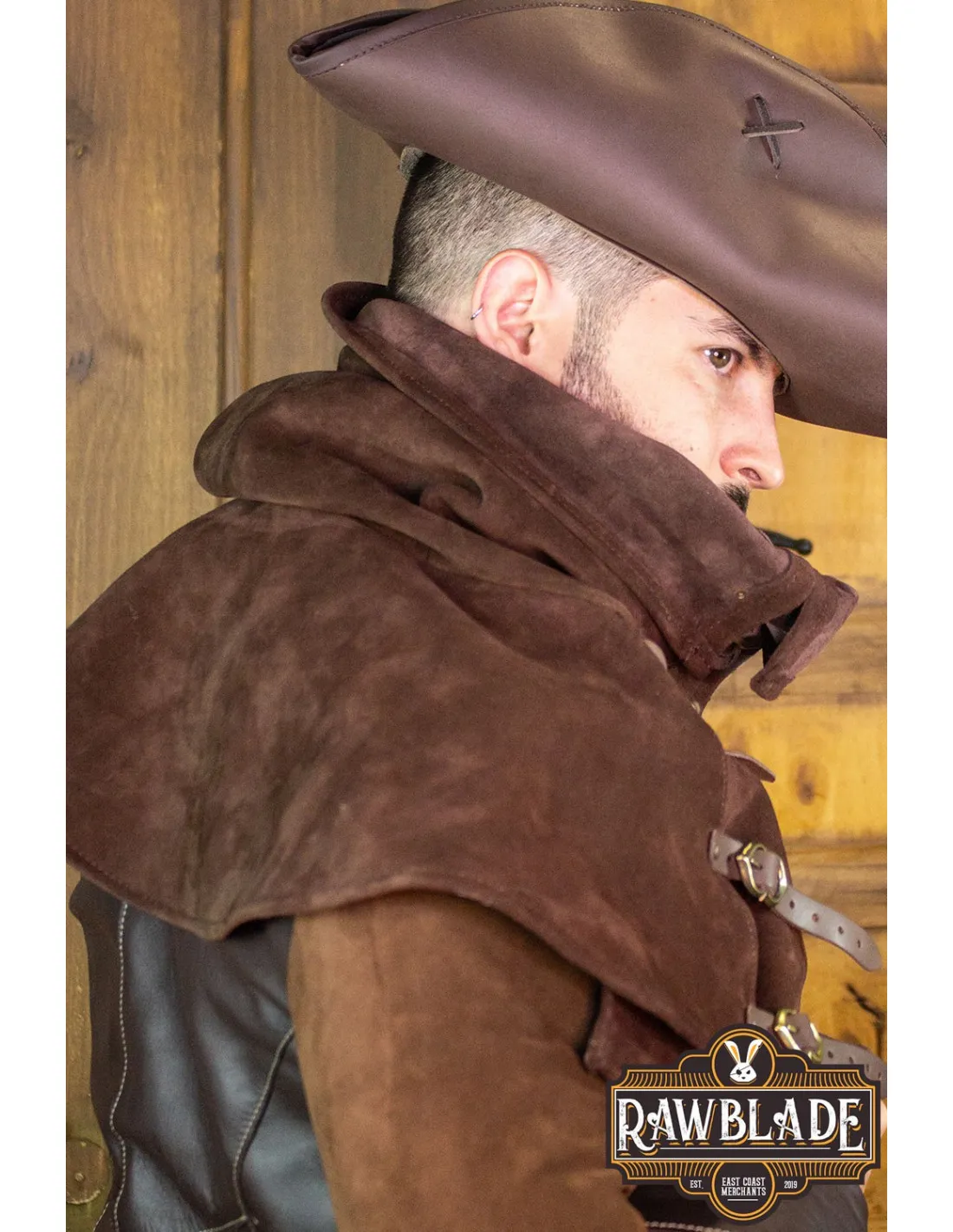 Gugel Gevaudan con hebillas, siglo XVIII
