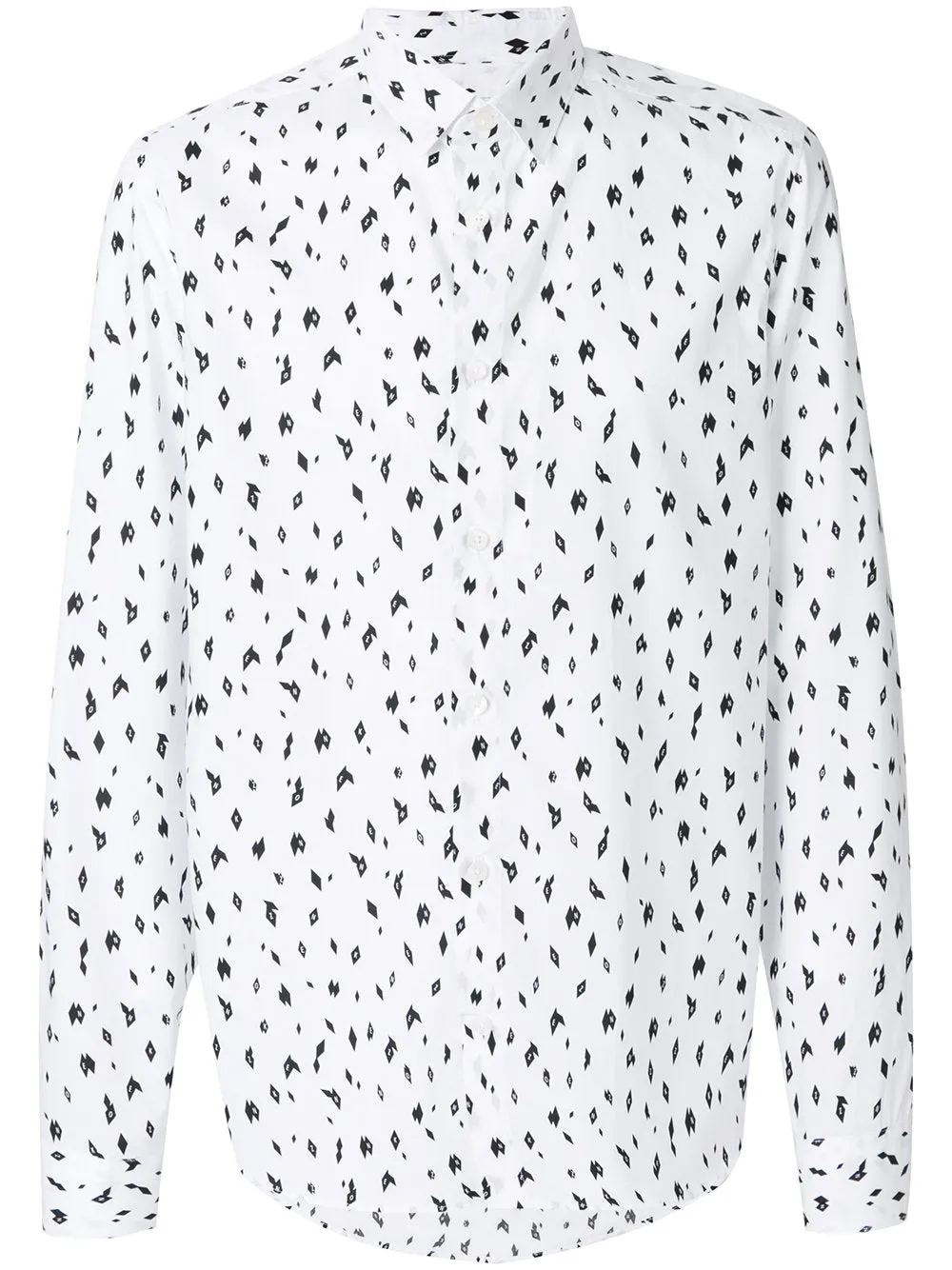 KENZO DIAMOND SHIRT WHITE