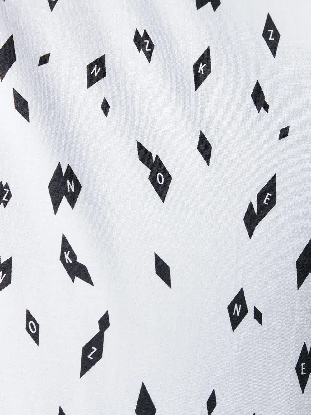 KENZO DIAMOND SHIRT WHITE