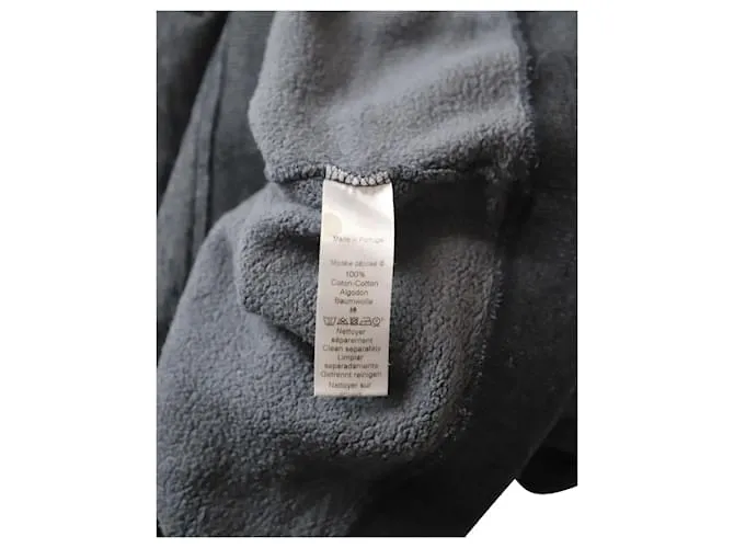 Kenzo Sudadera Melange con parte superior bordada en algodón gris 