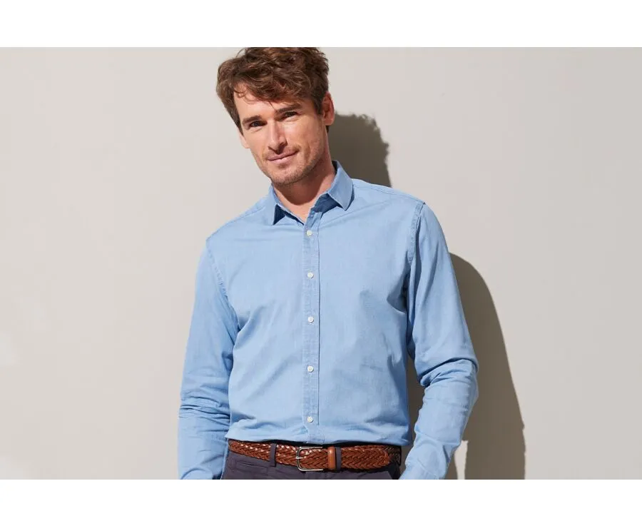 LIGHT INDIGO DENIM SHIRT  JACQUEMIN