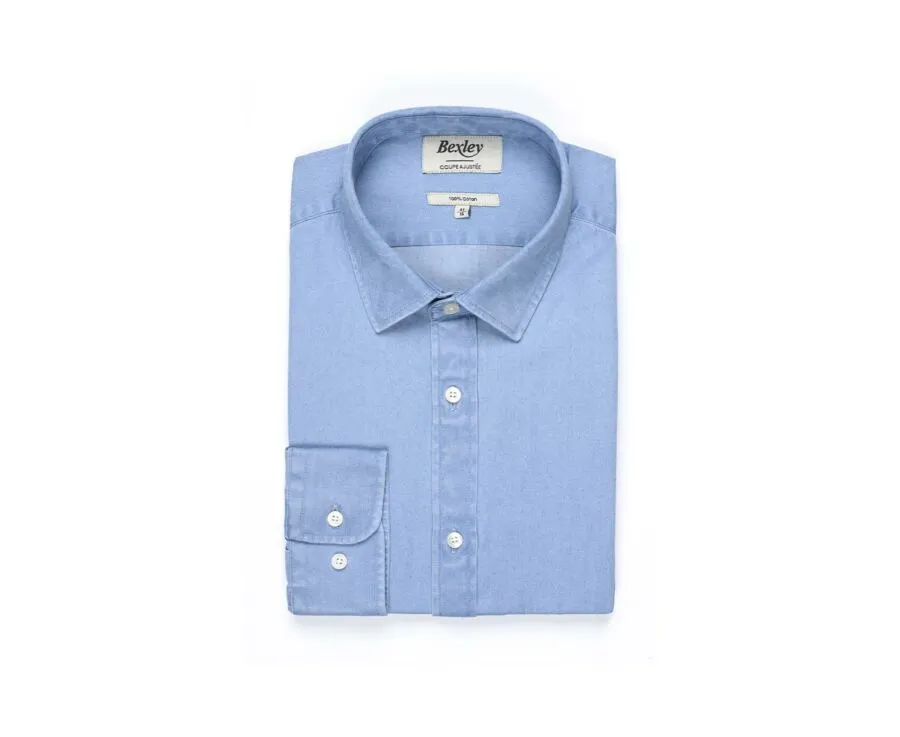 LIGHT INDIGO DENIM SHIRT  JACQUEMIN