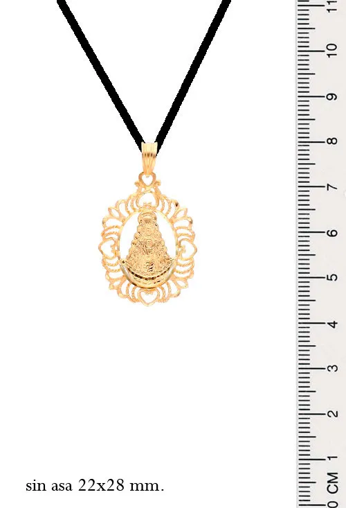 Medalla oro Virgen del Rocío 084_01M349