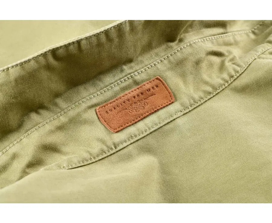 MEN'S LIGHT KHAKI COTTON JACKET  FÉLICIEN