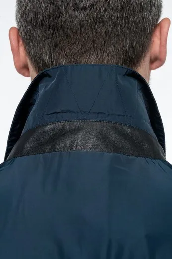 Men's lightweight trenchcoat Navy