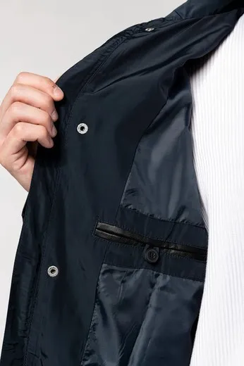 Men's lightweight trenchcoat Navy