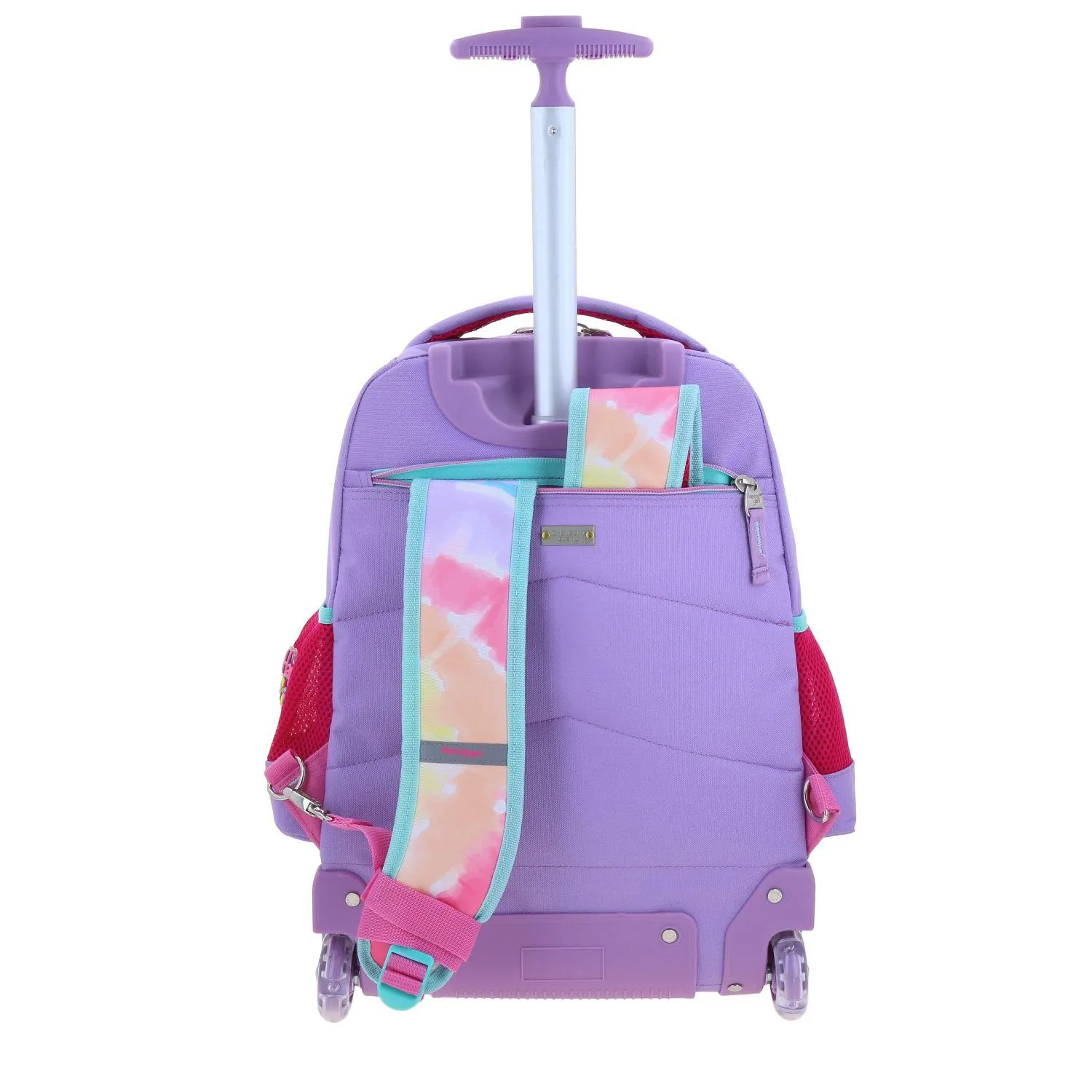 Mochila Con Ruedas Rosa Grande Para Nia Happy Girl By Chenson Lili