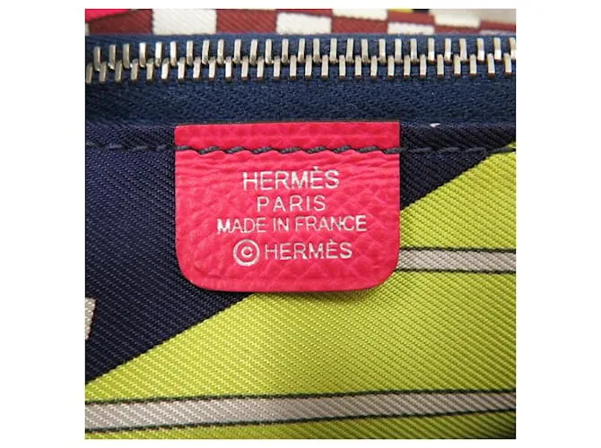 Monedero compacto de seda Azap de Hermès 