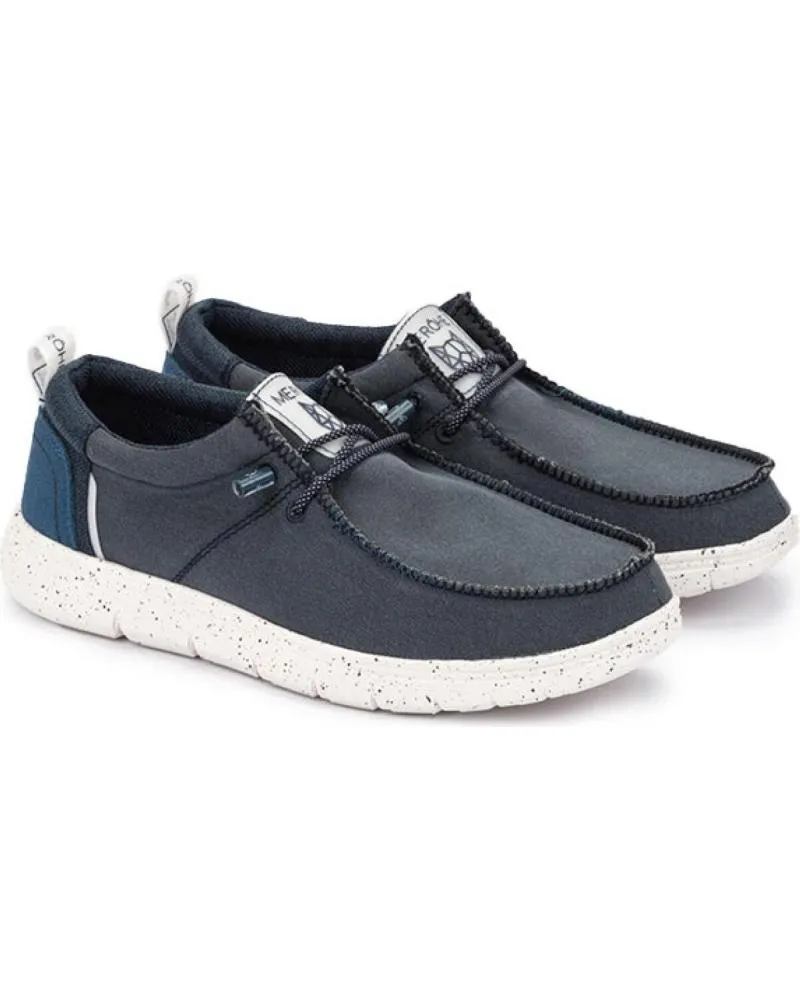 NAUTICOS DE HOMBRE MEROHE ZAPATILLAS DE HOMBRE MARINOBLANCO