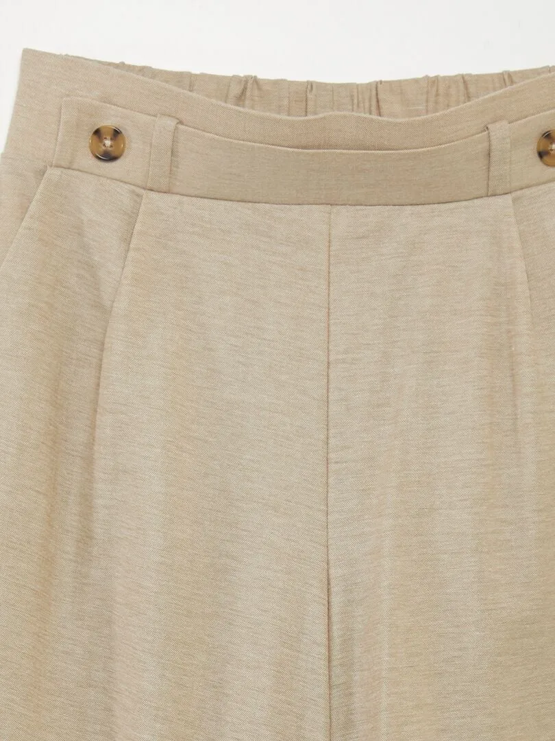 PANTALóN ANCHO 'JDY'  BEIGE