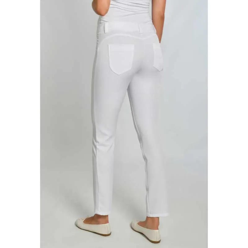 PANTALóN DE MUJER BIELáSTICO PUSHUP BLANCO  DYNEKE