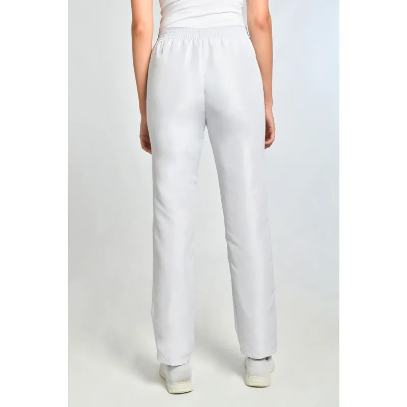 PANTALóN LABORAL DE MICROFIBRA GRIS PERLA CON BOLSILLOS  DYNEKE