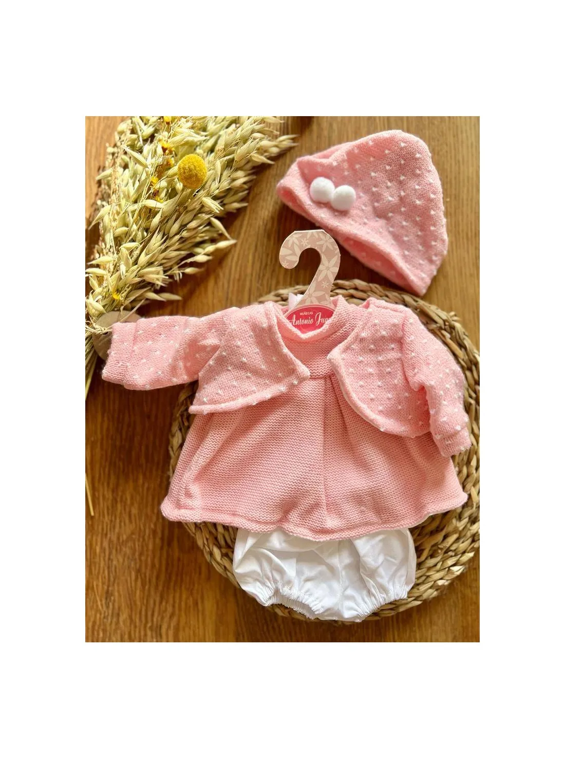 ROPA MUñECA VESTIDO LANA  MUñECAS ANTONIO JUAN