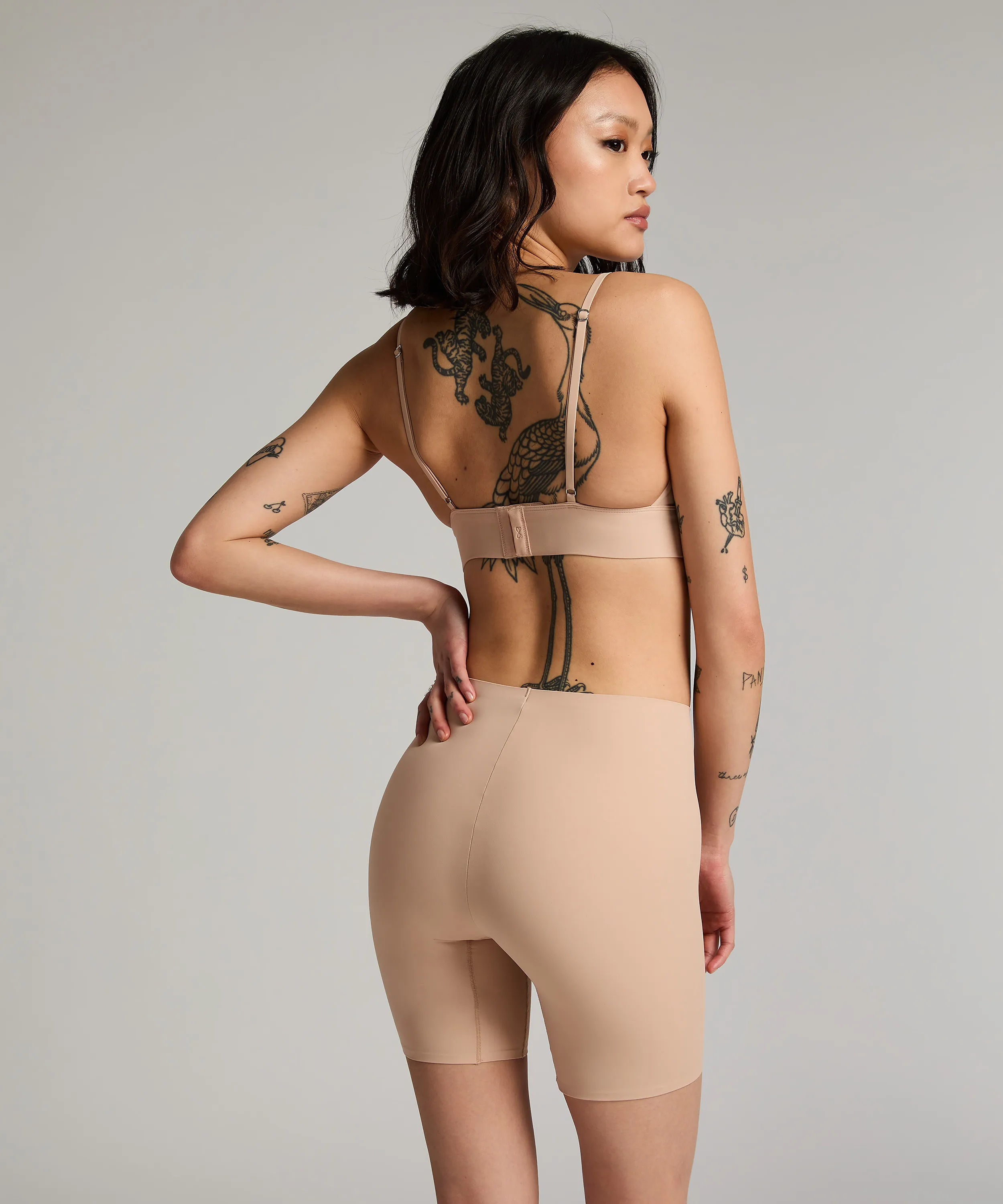 SHORT SMOOTH  BEIGE
