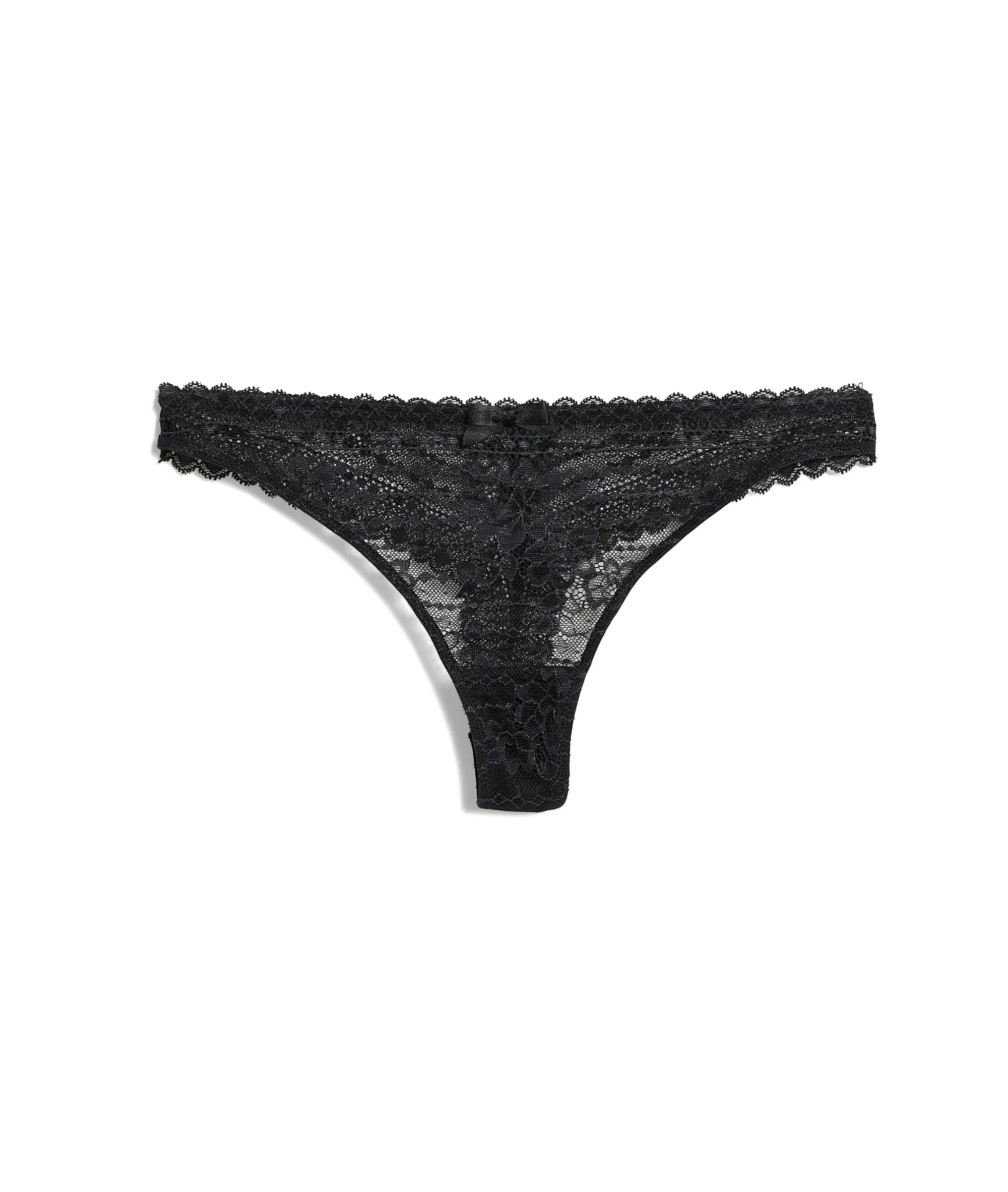 TANGA DE ENCAJE PANAMA NOIR  ETAM
