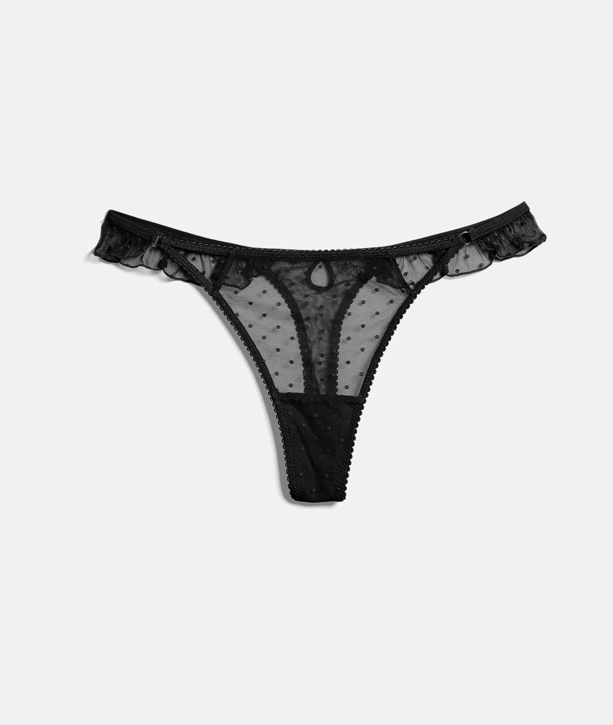 TANGA DE TUL SURPRISE NOIR  ETAM