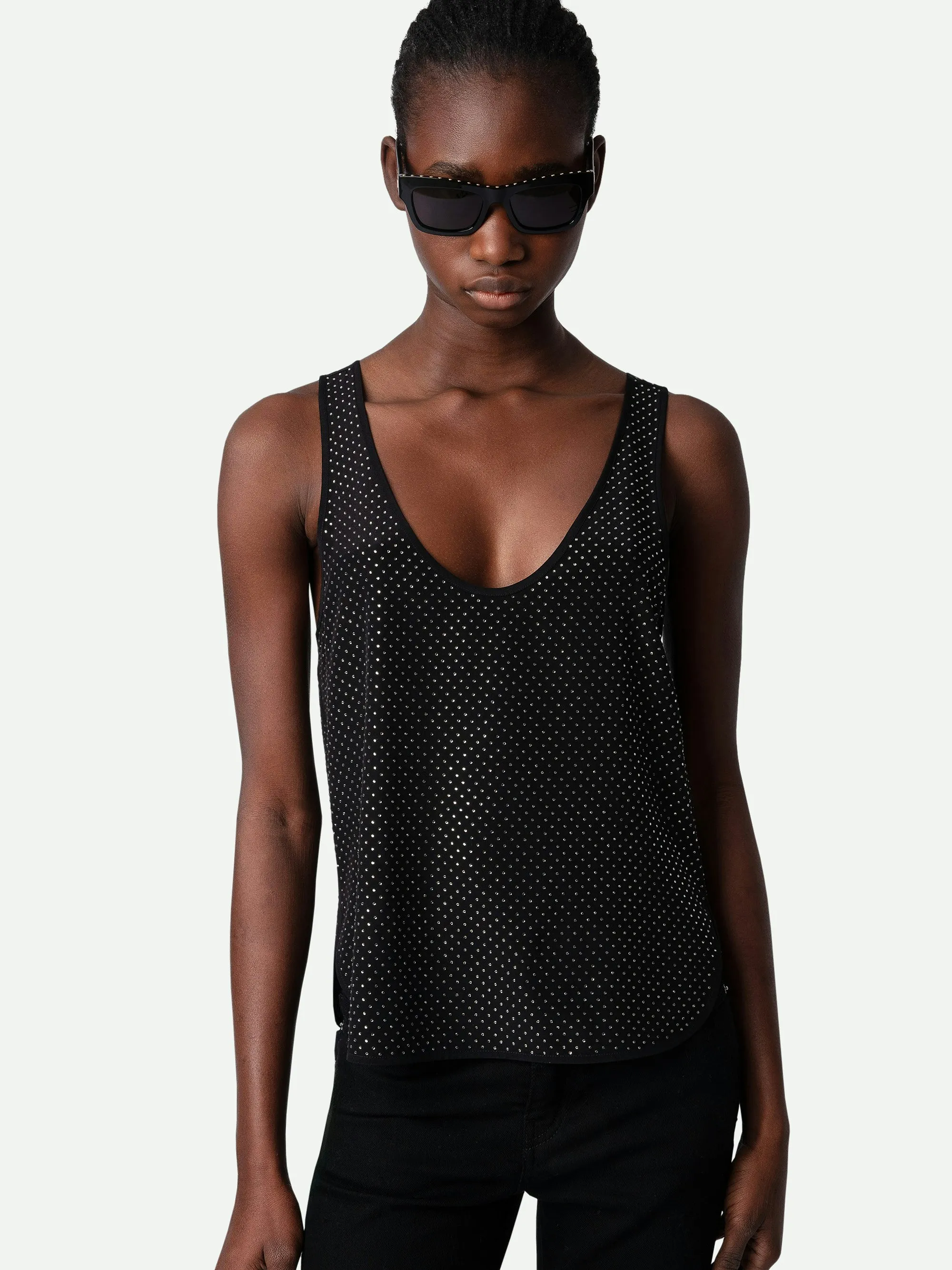 Top de Seda Carys Strass