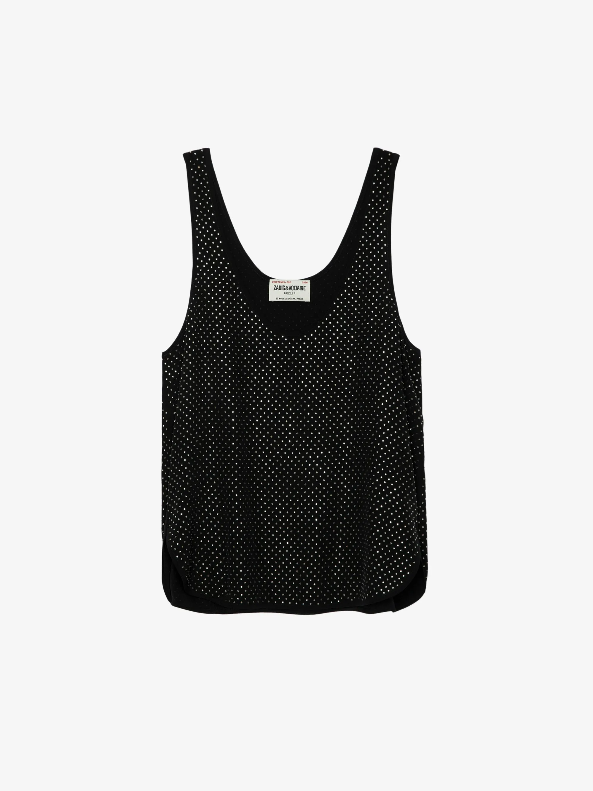 Top de Seda Carys Strass