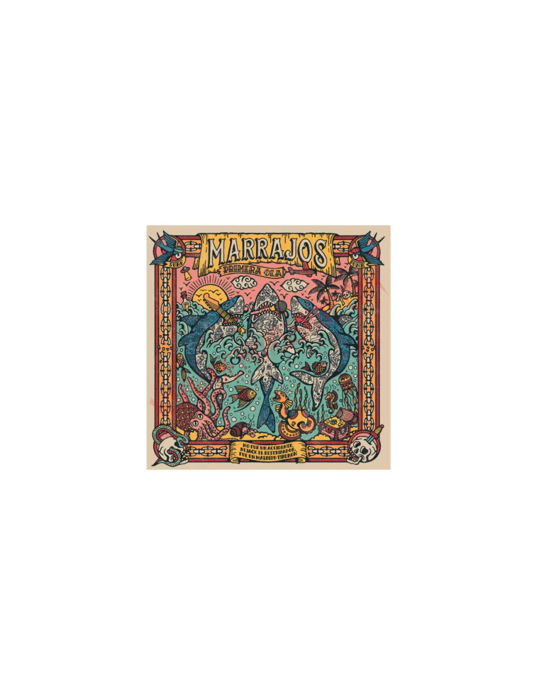 Vinilo LP Marrajos ‎– Primera Ola