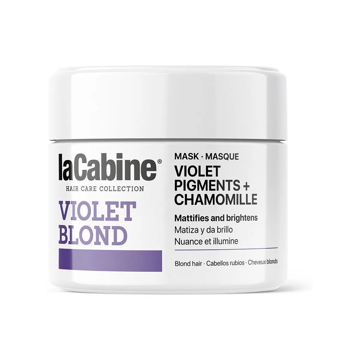 Violet Blond Mascarilla