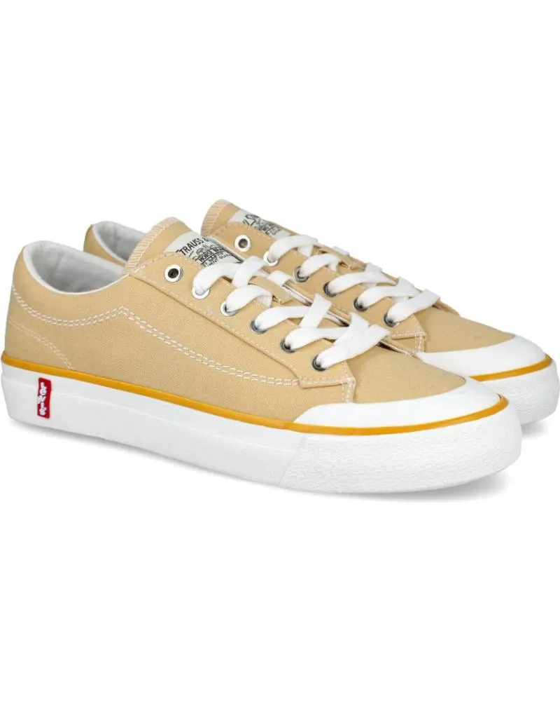 ZAPATILLAS DEPORTE LEVIS  DE HOMBRE 23566173372 ZAPATILLAS DE LONA AMARILLAS PARA HOMBRE  AMARILLO