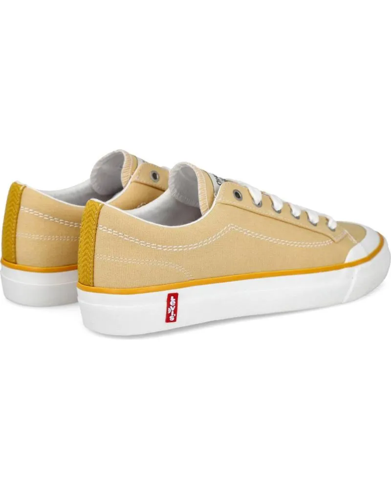 ZAPATILLAS DEPORTE LEVIS  DE HOMBRE 23566173372 ZAPATILLAS DE LONA AMARILLAS PARA HOMBRE  AMARILLO